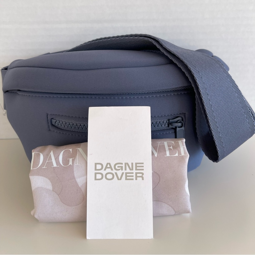 NEW Dagne Dover Ace Belt Bag in Ash Blue LIMITED EDITION